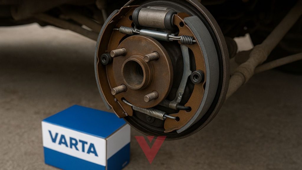 تعویض لنت ترمز عقب نیسان آبی