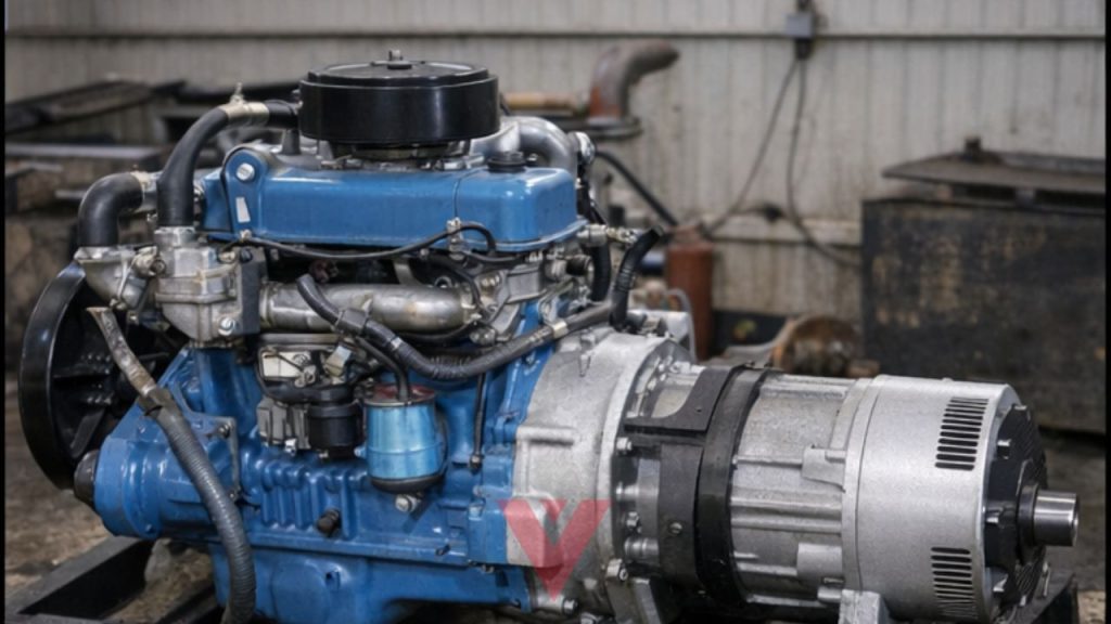 راه‌اندازی ژنراتور با موتور Z24 (موتور زامیاد) | برای پروژه‌های صنعتی و کارگاهی