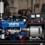 ژنراتور اضطراری با موتور نیسان برای کارگاه | راهکاری مطمئن برای تأمین برق پایدار در شرایط قطع برق